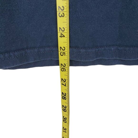 Vintage STUSSY Shirt Adult Medium Blue BIG S Logo Spell Out 1980 Streetwear Y2K - Picture 9 of 10